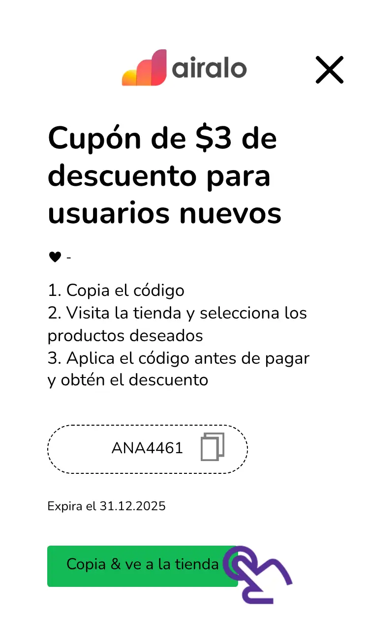 clic en el cupón