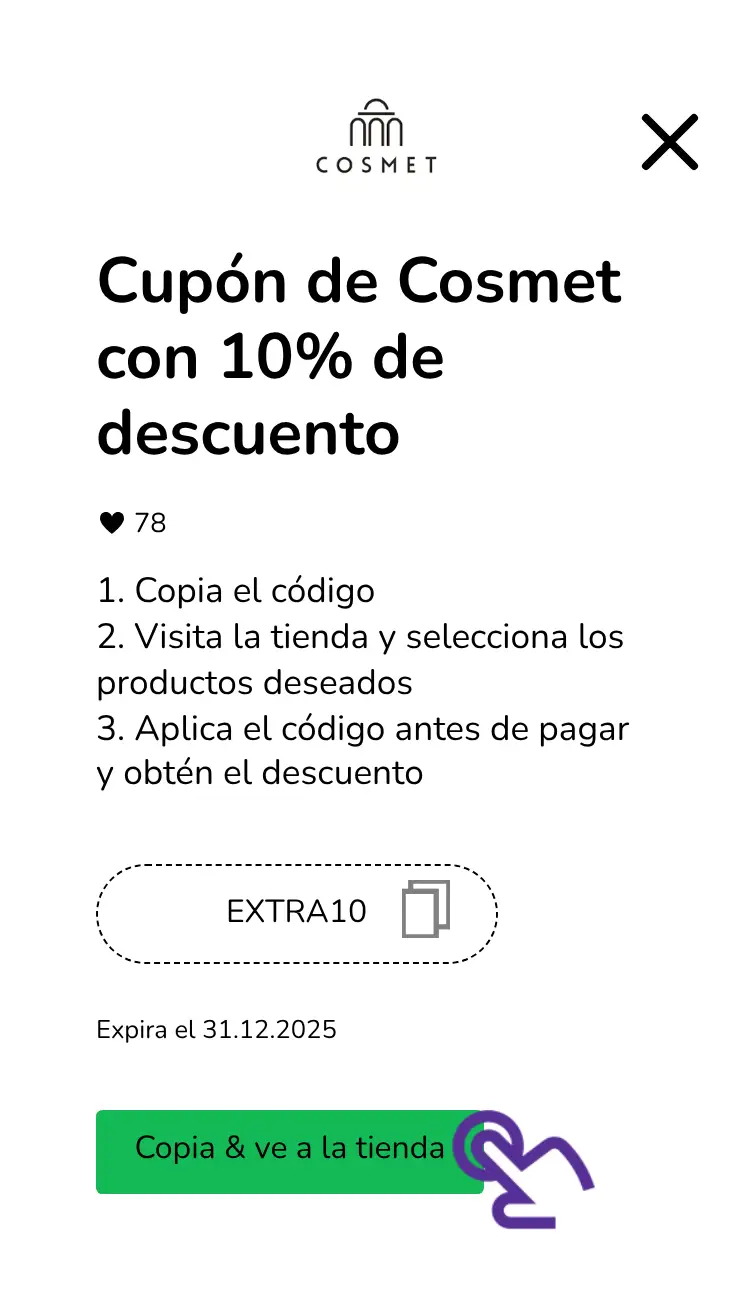clic en el cupón