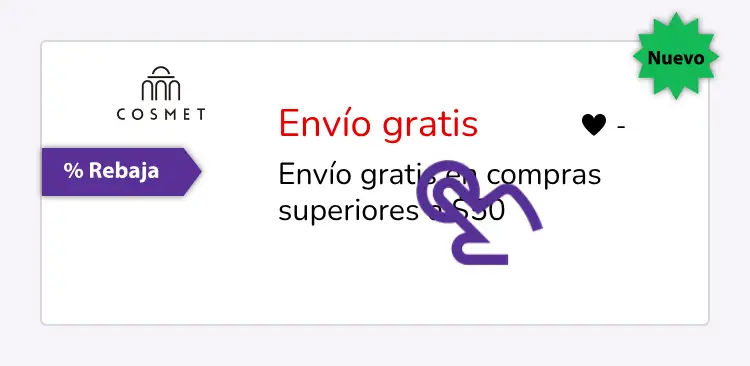 clic en el descuento