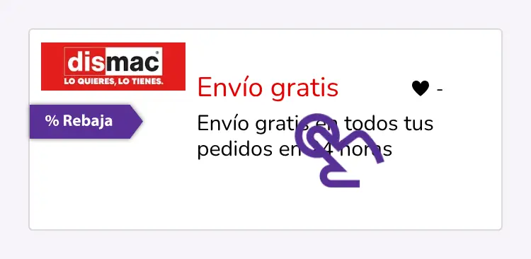clic en el descuento