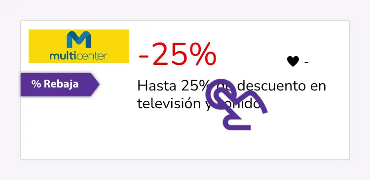 clic en el descuento