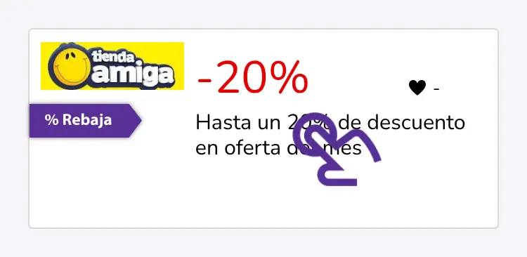 clic en el descuento