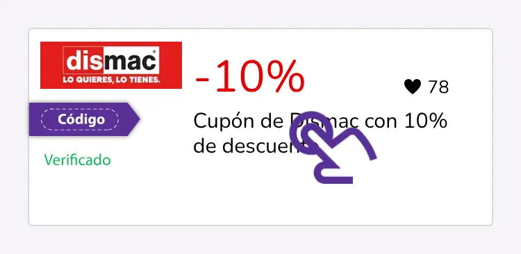 selección de cupón